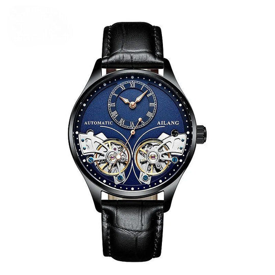 Kaksinkertainen tourbillon-hehkuva mekaniikkakello