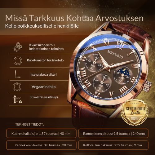 Muoti Rento Kvartsikello