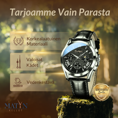 Siro Nahkarannekello Luksus Tämä