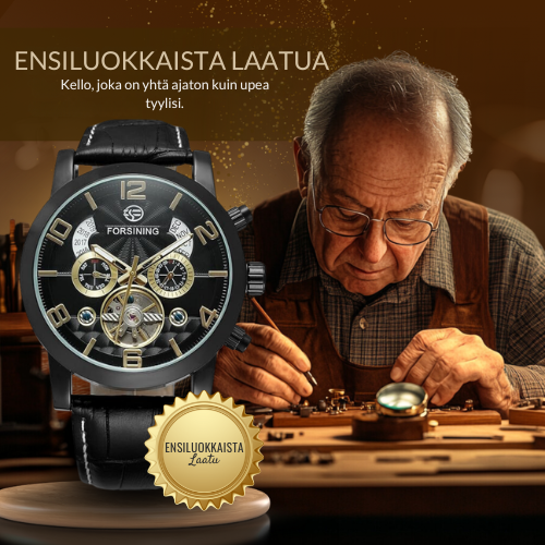 Luksus Tourbillon Automaattinen Mekaaninen Kello