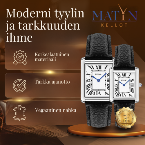 Tyylikkäät Neliö Dial Kellot Pariskunnille