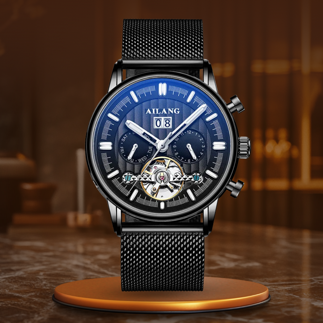 Muotitietoinen Tourbillon-kello