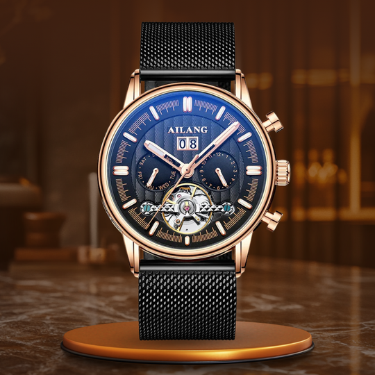 Muotitietoinen Tourbillon-kello