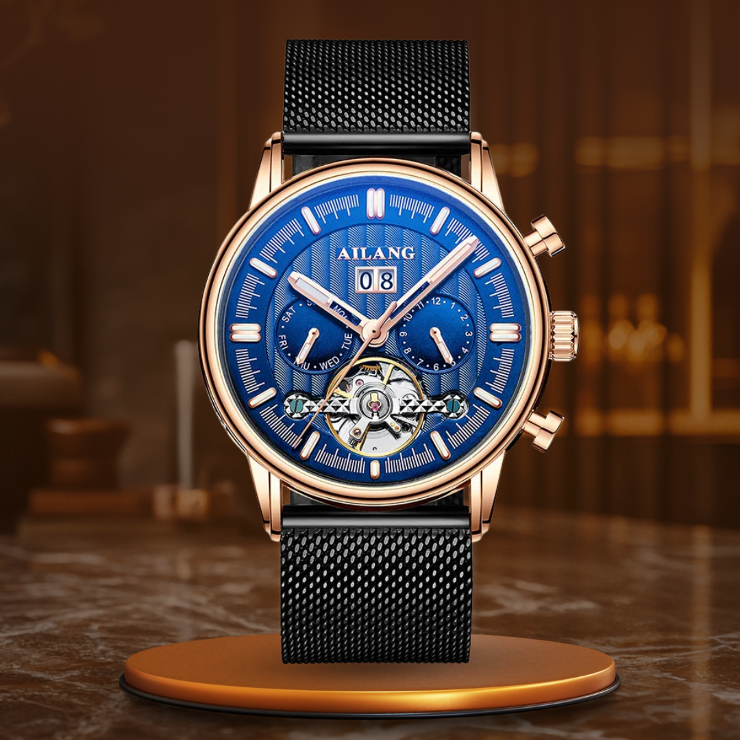 Muotitietoinen Tourbillon-kello
