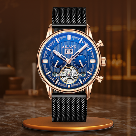 Muotitietoinen Tourbillon-kello