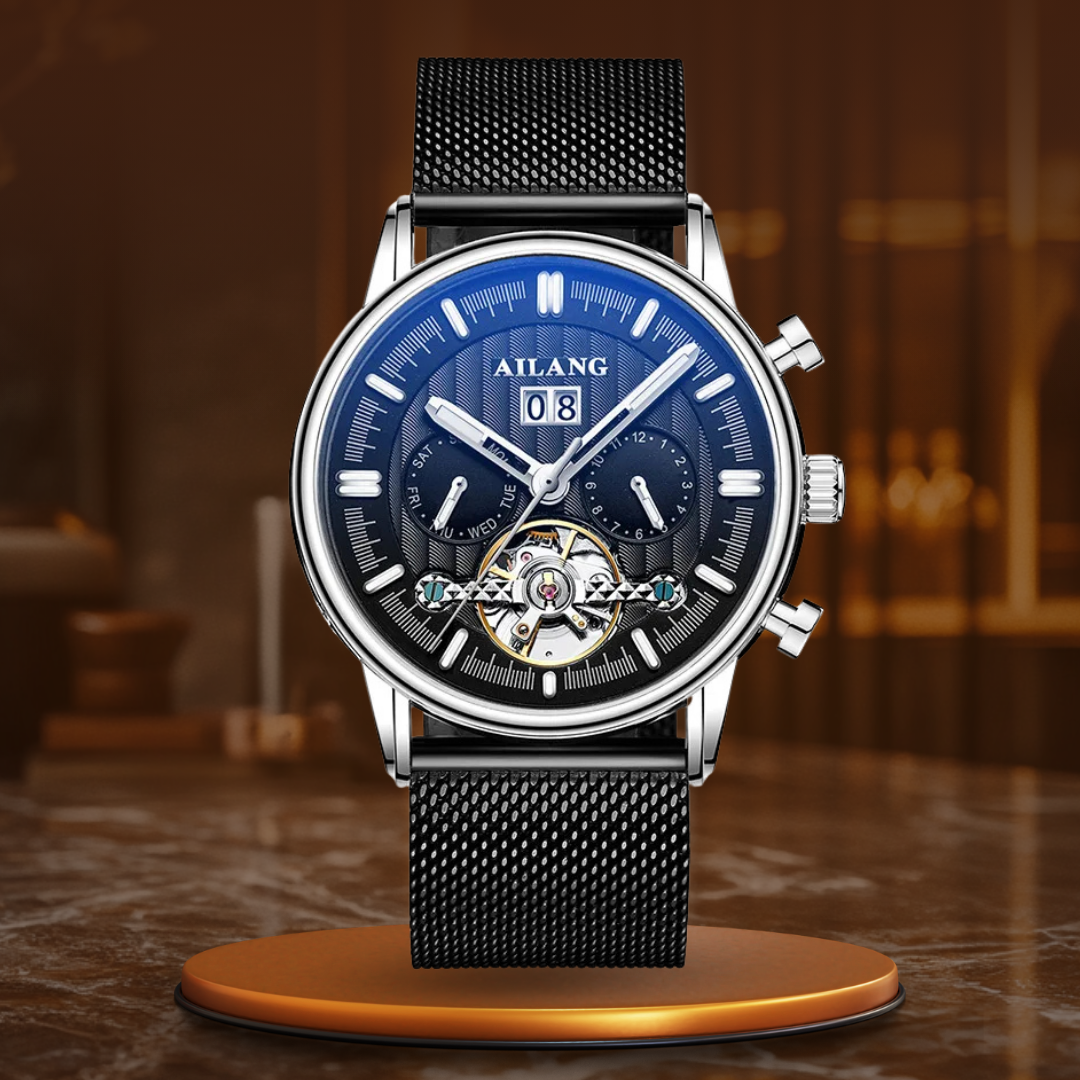 Muotitietoinen Tourbillon-kello